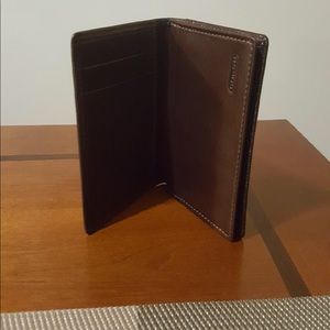 Brown Coach Leather Wallet